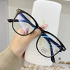 Transparent Computer Glasses Frame Women Men Anti Blue Light Round Eyewear Blocking Glasses Optical Spectacle Eyeglass - MAGUSTA BEAUTY