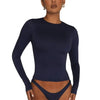 TUSHANGGE Women Long Sleeve T Shirt Spring Autumn Solid Casual Shirts Female Pullovers Tee Y2k Clothes Streetwear Crop Tops - MAGUSTA BEAUTY