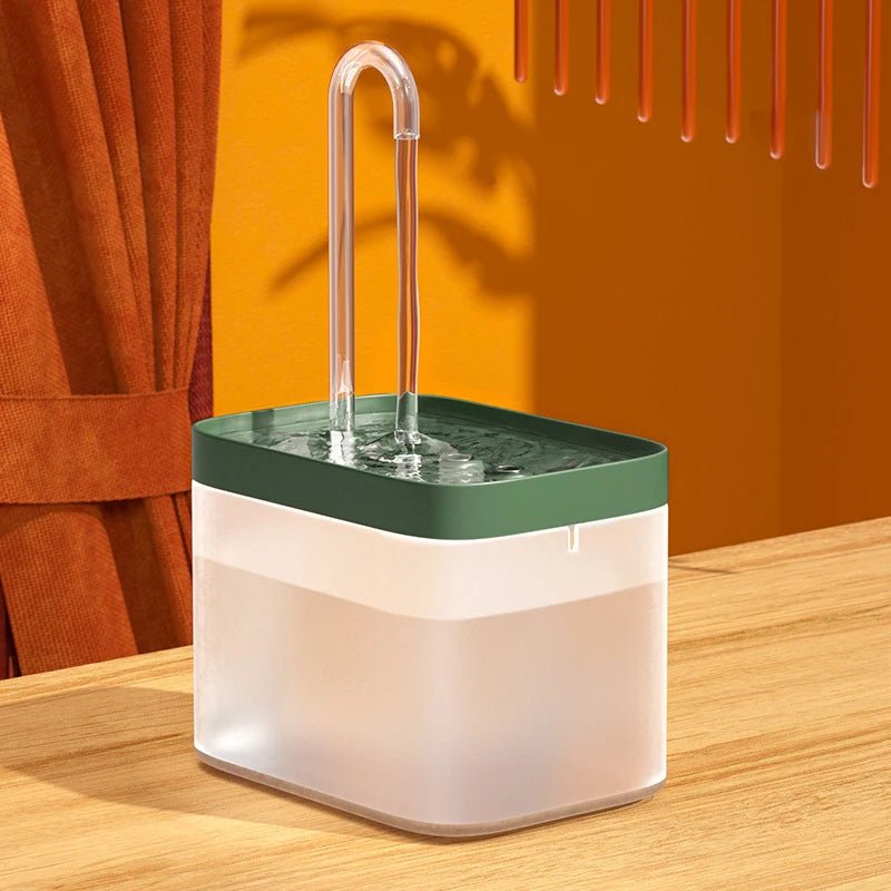 Ultra-Quiet Cat Water Fountain Filter Smart Automatic Pet Dog Water Dispenser&Burnout Prevention Pump1.5L Recirculate Filtrin - MAGUSTA BEAUTY