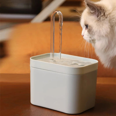 Ultra-Quiet Cat Water Fountain Filter Smart Automatic Pet Dog Water Dispenser&Burnout Prevention Pump1.5L Recirculate Filtrin - MAGUSTA BEAUTY