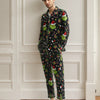 Unisex Christmas Tree Pattern Long - Sleeve Pajama Set Fashionable 3D Print Casual Y2K Style 2025 Collection Comfortable Sleepwear - MAGUSTA BEAUTY