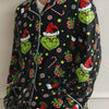 Unisex Christmas Tree Pattern Long - Sleeve Pajama Set Fashionable 3D Print Casual Y2K Style 2025 Collection Comfortable Sleepwear - MAGUSTA BEAUTY