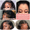 Water Curly Short Bob Wigs 250% Brazilian Ready to Go 7x5 Glueless Human Hair Wigs 13x6 Deep Wave HD Lace Frontal Wig For Women - MAGUSTA BEAUTY