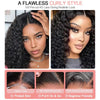Water Curly Short Bob Wigs 250% Brazilian Ready to Go 7x5 Glueless Human Hair Wigs 13x6 Deep Wave HD Lace Frontal Wig For Women - MAGUSTA BEAUTY