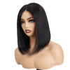 Wear And Go Glueless Wigs Human Hair Bob Straight Pre Cut Lace Front Wigs Human Hair Upgraded No Glue Lace Front Wigs For Women - MAGUSTA BEAUTY
