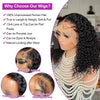 Wear Go 13x4 13x6 Water Wave Bob Lace Wig For Women Curly 7x5 Glueless Human Hair Wig Ready To Go Human Hair Wigs Pre Cut 250% - MAGUSTA BEAUTY