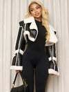 Weird Puss Furry Patchwork Women Crop Jacket Hipster Full Sleeve Open Stitch Hipster Streetwear Warm Outwear Basic Wild Coat - MAGUSTA BEAUTY