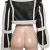 Weird Puss Furry Patchwork Women Crop Jacket Hipster Full Sleeve Open Stitch Hipster Streetwear Warm Outwear Basic Wild Coat - MAGUSTA BEAUTY