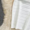 White/Black Sexy Summer Knit Strap Dress Women Tank V Neck Elatic Waist Bodycon Sundress Female Beach Midi Dress - MAGUSTA BEAUTY
