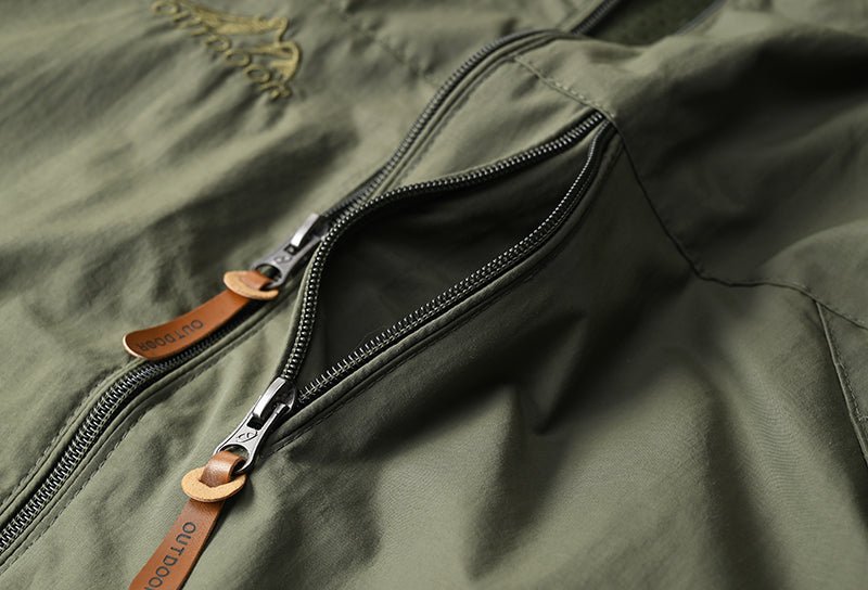 Windbreaker Men Tactical Jacket Waterproof Outdoor Hooded Coat Sports Military European Size S-5XL Field Climbing Thin Outwear - MAGUSTA BEAUTY