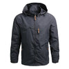 Windbreaker Men Tactical Jacket Waterproof Outdoor Hooded Coat Sports Military European Size S-5XL Field Climbing Thin Outwear - MAGUSTA BEAUTY