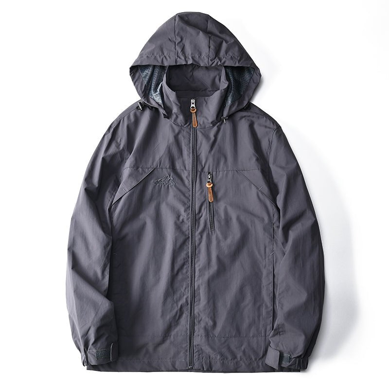 Windbreaker Men Tactical Jacket Waterproof Outdoor Hooded Coat Sports Military European Size S-5XL Field Climbing Thin Outwear - MAGUSTA BEAUTY