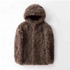 Winter New Men's Solid Color Faux Fur Long-Sleeved Jacket Korean Retro Fashion Trend Street Casual Loose Simple Niche Men's Top - MAGUSTA BEAUTY