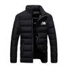 Winter New Thick Men Warm Parka Jackets Casual Men's Outwear Coats Solid Stand Collar Male Windbreak Cotton Padded Down Jacket - MAGUSTA BEAUTY