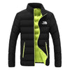 Winter New Thick Men Warm Parka Jackets Casual Men's Outwear Coats Solid Stand Collar Male Windbreak Cotton Padded Down Jacket - MAGUSTA BEAUTY