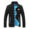 Winter New Thick Men Warm Parka Jackets Casual Men's Outwear Coats Solid Stand Collar Male Windbreak Cotton Padded Down Jacket - MAGUSTA BEAUTY