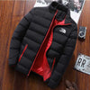 Winter New Thick Men Warm Parka Jackets Casual Men's Outwear Coats Solid Stand Collar Male Windbreak Cotton Padded Down Jacket - MAGUSTA BEAUTY