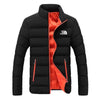 Winter New Thick Men Warm Parka Jackets Casual Men's Outwear Coats Solid Stand Collar Male Windbreak Cotton Padded Down Jacket - MAGUSTA BEAUTY