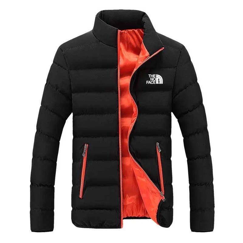 Winter New Thick Men Warm Parka Jackets Casual Men's Outwear Coats Solid Stand Collar Male Windbreak Cotton Padded Down Jacket - MAGUSTA BEAUTY