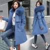Winter Parka 2024 New Women Jacket Clothes Long Coat Wool Liner Hooded Jacket Fur Collar Thick Warm Snow Wear Fashion Parka - MAGUSTA BEAUTY