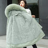 Winter Parka 2024 New Women Jacket Clothes Long Coat Wool Liner Hooded Jacket Fur Collar Thick Warm Snow Wear Fashion Parka - MAGUSTA BEAUTY