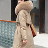 Winter Parka 2024 New Women Jacket Clothes Long Coat Wool Liner Hooded Jacket Fur Collar Thick Warm Snow Wear Fashion Parka - MAGUSTA BEAUTY