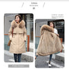 Winter Parka 2024 New Women Jacket Clothes Long Coat Wool Liner Hooded Jacket Fur Collar Thick Warm Snow Wear Fashion Parka - MAGUSTA BEAUTY