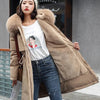 Winter Parka 2024 New Women Jacket Clothes Long Coat Wool Liner Hooded Jacket Fur Collar Thick Warm Snow Wear Fashion Parka - MAGUSTA BEAUTY