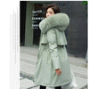 Winter Parka 2024 New Women Jacket Clothes Long Coat Wool Liner Hooded Jacket Fur Collar Thick Warm Snow Wear Fashion Parka - MAGUSTA BEAUTY