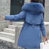Winter Parka 2024 New Women Jacket Clothes Long Coat Wool Liner Hooded Jacket Fur Collar Thick Warm Snow Wear Fashion Parka - MAGUSTA BEAUTY