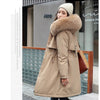 Winter Parka 2024 New Women Jacket Clothes Long Coat Wool Liner Hooded Jacket Fur Collar Thick Warm Snow Wear Fashion Parka - MAGUSTA BEAUTY