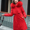 Winter Parka 2024 New Women Jacket Clothes Long Coat Wool Liner Hooded Jacket Fur Collar Thick Warm Snow Wear Fashion Parka - MAGUSTA BEAUTY