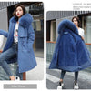 Winter Parka 2024 New Women Jacket Clothes Long Coat Wool Liner Hooded Jacket Fur Collar Thick Warm Snow Wear Fashion Parka - MAGUSTA BEAUTY