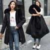 Winter Parka 2024 New Women Jacket Clothes Long Coat Wool Liner Hooded Jacket Fur Collar Thick Warm Snow Wear Fashion Parka - MAGUSTA BEAUTY
