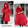 Winter Parka 2024 New Women Jacket Clothes Long Coat Wool Liner Hooded Jacket Fur Collar Thick Warm Snow Wear Fashion Parka - MAGUSTA BEAUTY