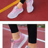 Women Casual Shoes Breathable Walking Mesh Lace Up Flat Shoes Sneakers Women Tenis Feminino Pink Black White - MAGUSTA BEAUTY