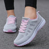 Women Casual Shoes Fashion Breathable Walking Mesh Flat Shoes Sneakers Women 2021 Gym Vulcanized Shoes White Female Footwear - MAGUSTA BEAUTY