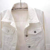 Women Denim Jacket Spring Autumn Short Coat Pink Jean Jackets Casual Tops Purple Yellow Purple Blue Loose Tops Lady Outerwear - MAGUSTA BEAUTY