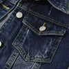 Women Denim Jacket Spring Autumn Short Coat Pink Jean Jackets Casual Tops Purple Yellow Purple Blue Loose Tops Lady Outerwear - MAGUSTA BEAUTY