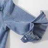 Women Denim Jacket Spring Autumn Short Coat Pink Jean Jackets Casual Tops Purple Yellow Purple Blue Loose Tops Lady Outerwear - MAGUSTA BEAUTY