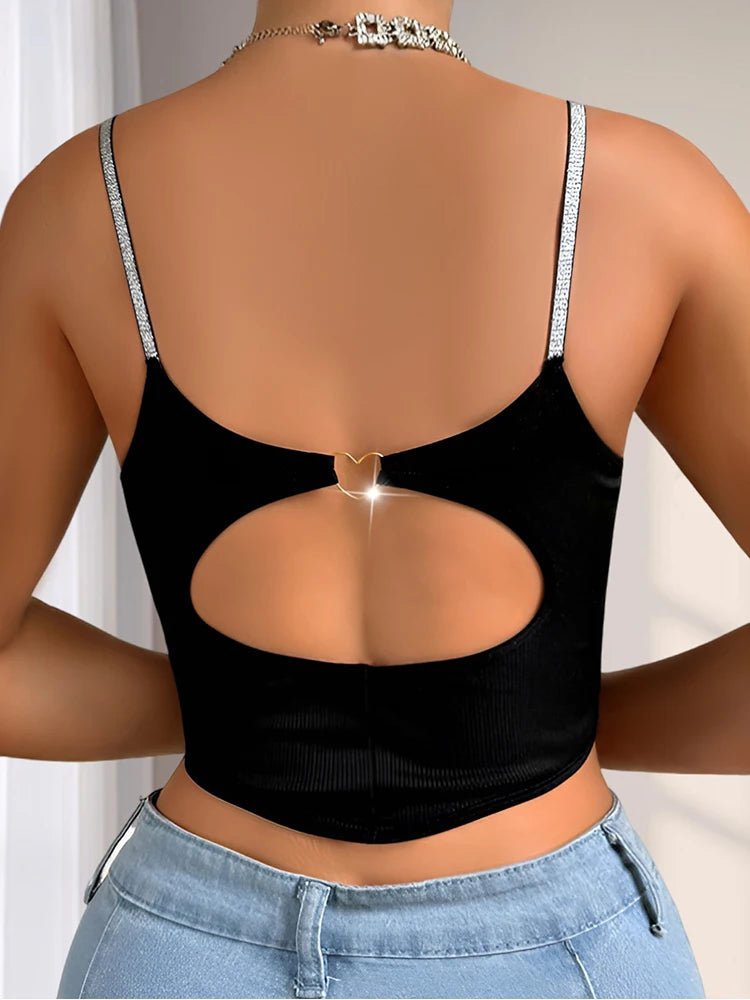 Women Seamless Crop Tops Sexy Bras Female Breathable Brassiere New Fashion Vest Solid Color Hollow Out Ribbed Intimates Lingerie - MAGUSTA BEAUTY