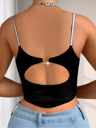 Women Seamless Crop Tops Sexy Bras Female Breathable Brassiere New Fashion Vest Solid Color Hollow Out Ribbed Intimates Lingerie - MAGUSTA BEAUTY