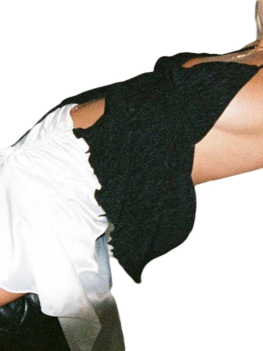 Women Sexy Halterneck Crop Tops Chic Summer Solid Color Bandage Open Front Backless Sleeveless Tank Tops for Club Streetwear Y2K - MAGUSTA BEAUTY
