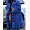 Women Solid Plush Warm Cardigan Coat Autumn Winter Faux Fur Large Coat Women's Casual Long Sleeve Hooded Faux Fur Coat - MAGUSTA BEAUTY