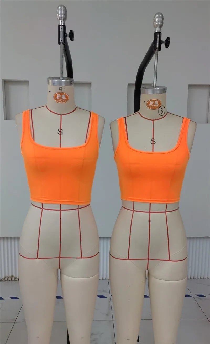 Women Tanks Vest Crop Tops Summer Sleeveless Slash Neck Tanks For Women Solid White Red Strap Sports Tank Tops Lady - MAGUSTA BEAUTY