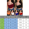 Women Tanks Vest Crop Tops Summer Sleeveless Slash Neck Tanks For Women Solid White Red Strap Sports Tank Tops Lady - MAGUSTA BEAUTY