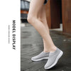 Women Vulcanized Shoes High Quality Women Sneakers Slip On Flats Shoes Women Loafers Plus Size 42 Walking Flat - MAGUSTA BEAUTY