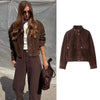 Women's Autumn Jackets 2025 New Fashion Big Pocket Elegant Women's Loose Warm Jackets Autumn Street Chic Young Student Coats - MAGUSTA BEAUTY