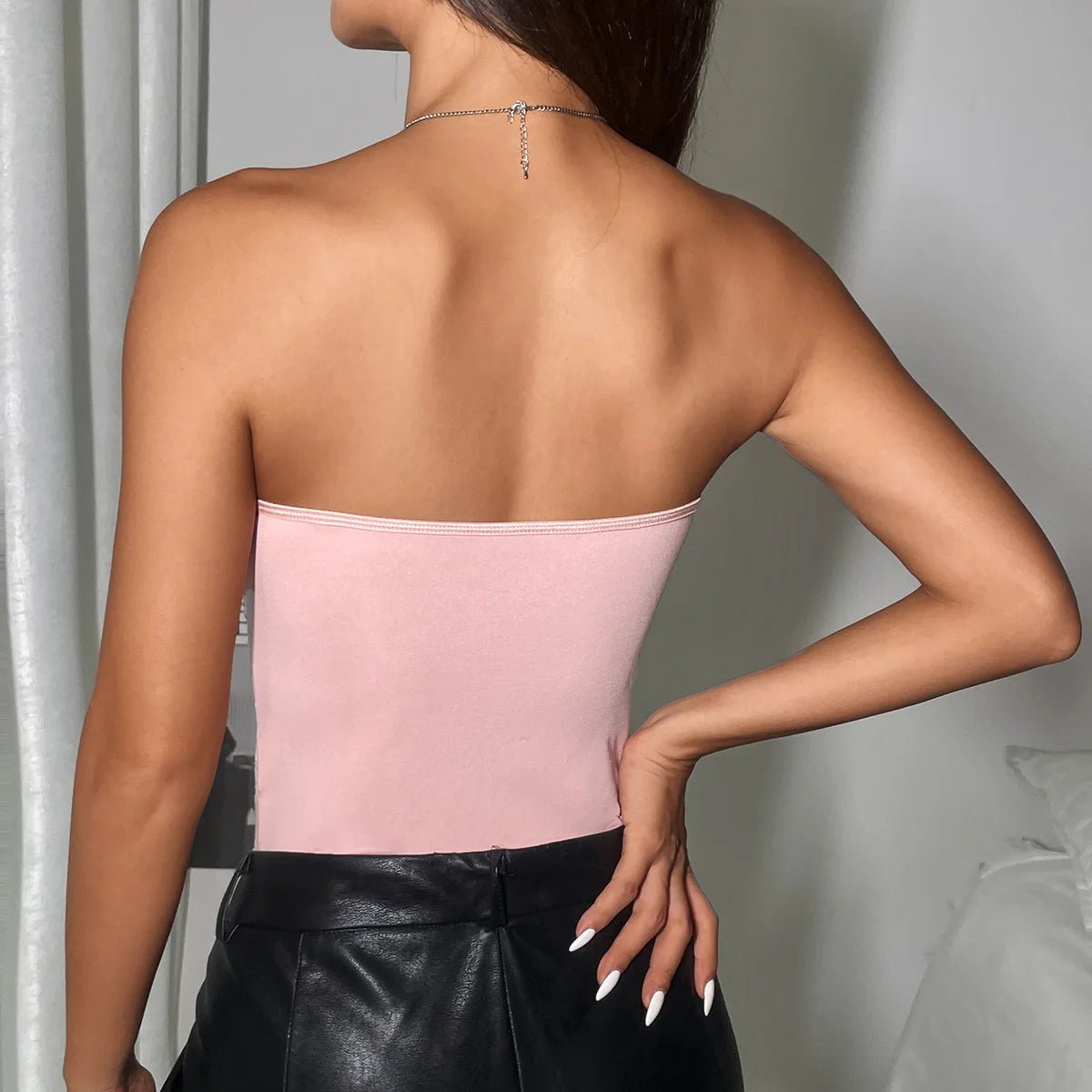 Womens Sequin Bodysuit Adjustable Strap Summer Y2K Streetwear Going Out Night Club Party Bodysuit Leotard Tops - MAGUSTA BEAUTY