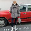 Women's Winter Warm Padded Jacket Coat 2025 New Down Cotton Hooded Solid Thick Parka Waterproof Puffy Korean Fashion Outdoor - MAGUSTA BEAUTY